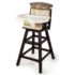 Wood Highchair - Fox & Friends